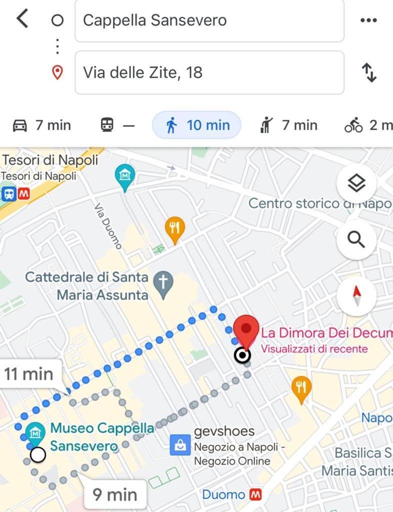 Bed and Breakfast Dimora Dei Decumani Neapel Exterior foto